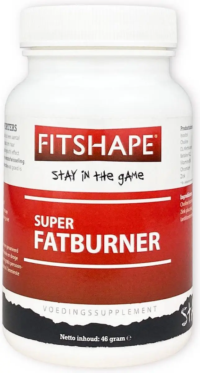 Fitshape Super Fat Burner 60 Capsules - afbeelding 6 van 6