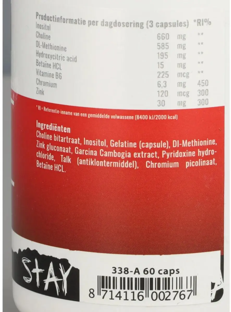 Fitshape Super Fat Burner 60 Capsules - afbeelding 2 van 6