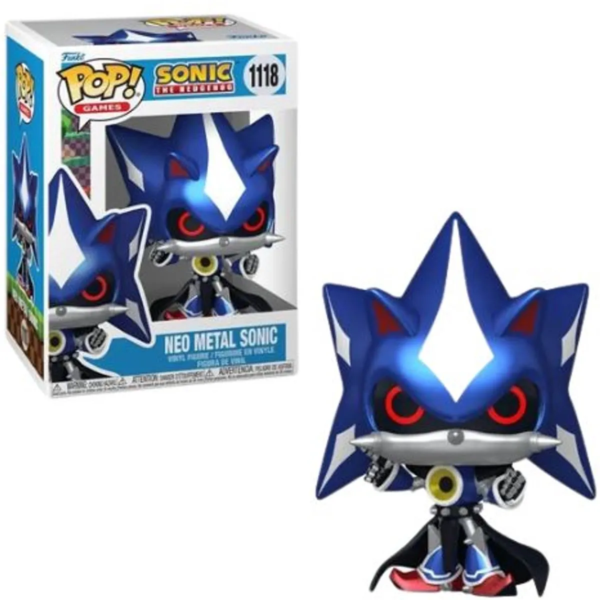 Funko Pop! Sonic The Hedgehog Neo Metal Sonic 1118