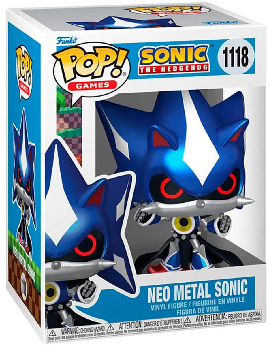 Funko Pop! Sonic The Hedgehog Neo Metal Sonic 1118