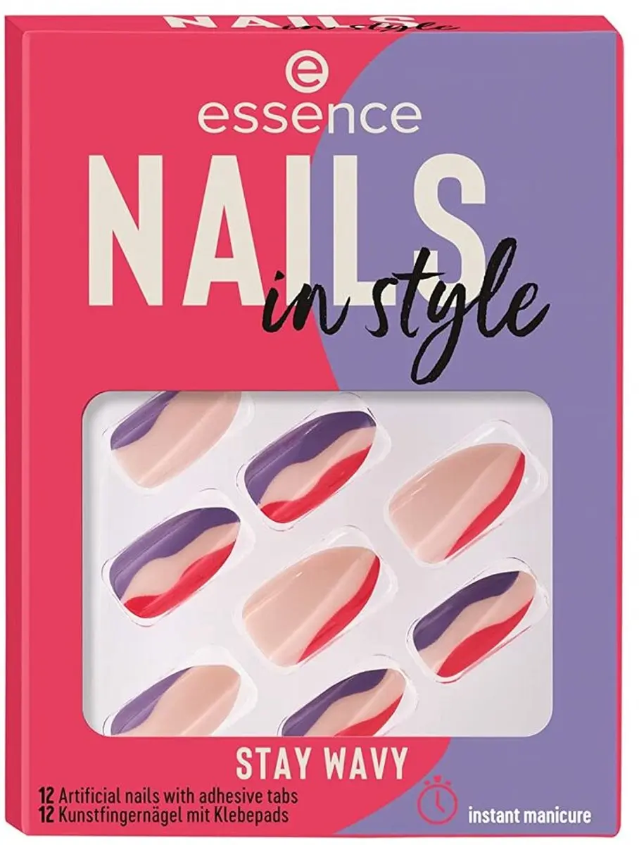 Kunstnagels Essence Nails In Style Stay wavy