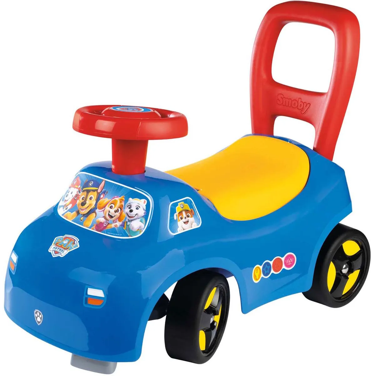 Smoby Paw Patrol 2-in-1 Kinderautodrager Blauw