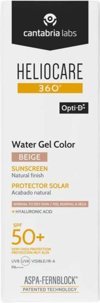 Heliocare 360º Gel Beige Zonnebrandcrème SPF 50