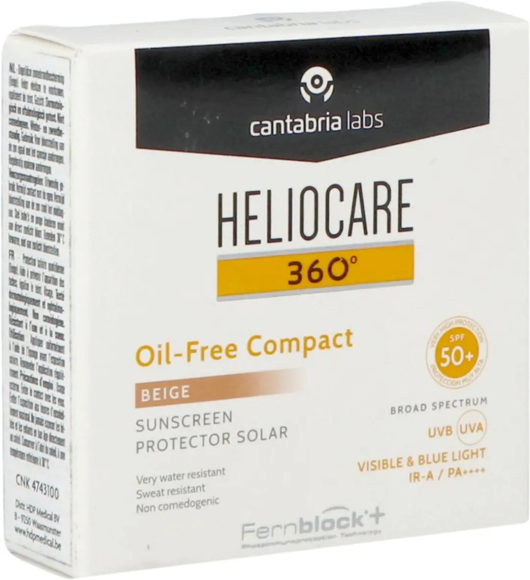 Zonnebrandcrème met Kleur Heliocare HELIOCARE 360º Beige Spf 50 10 g