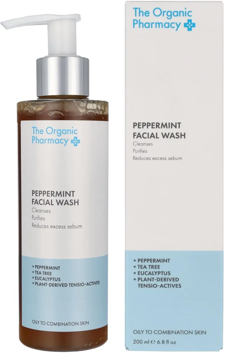 The Organic Pharmacy Peppermint Gezichtsreiniger 200ml