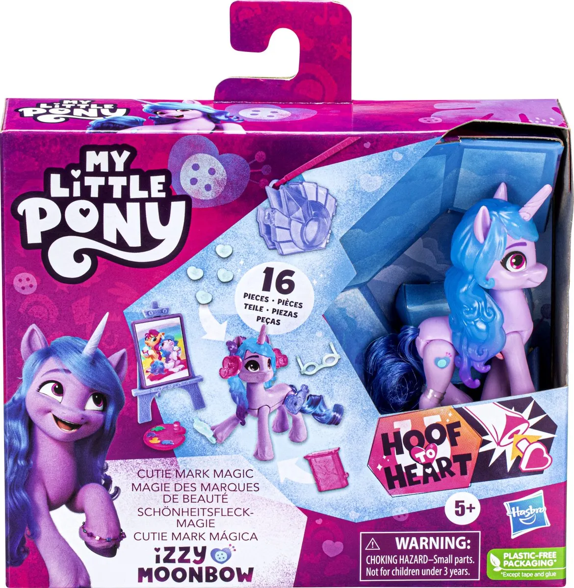 Hasbro Izzy Moonbow Cutie Mark Magic Speelfiguur