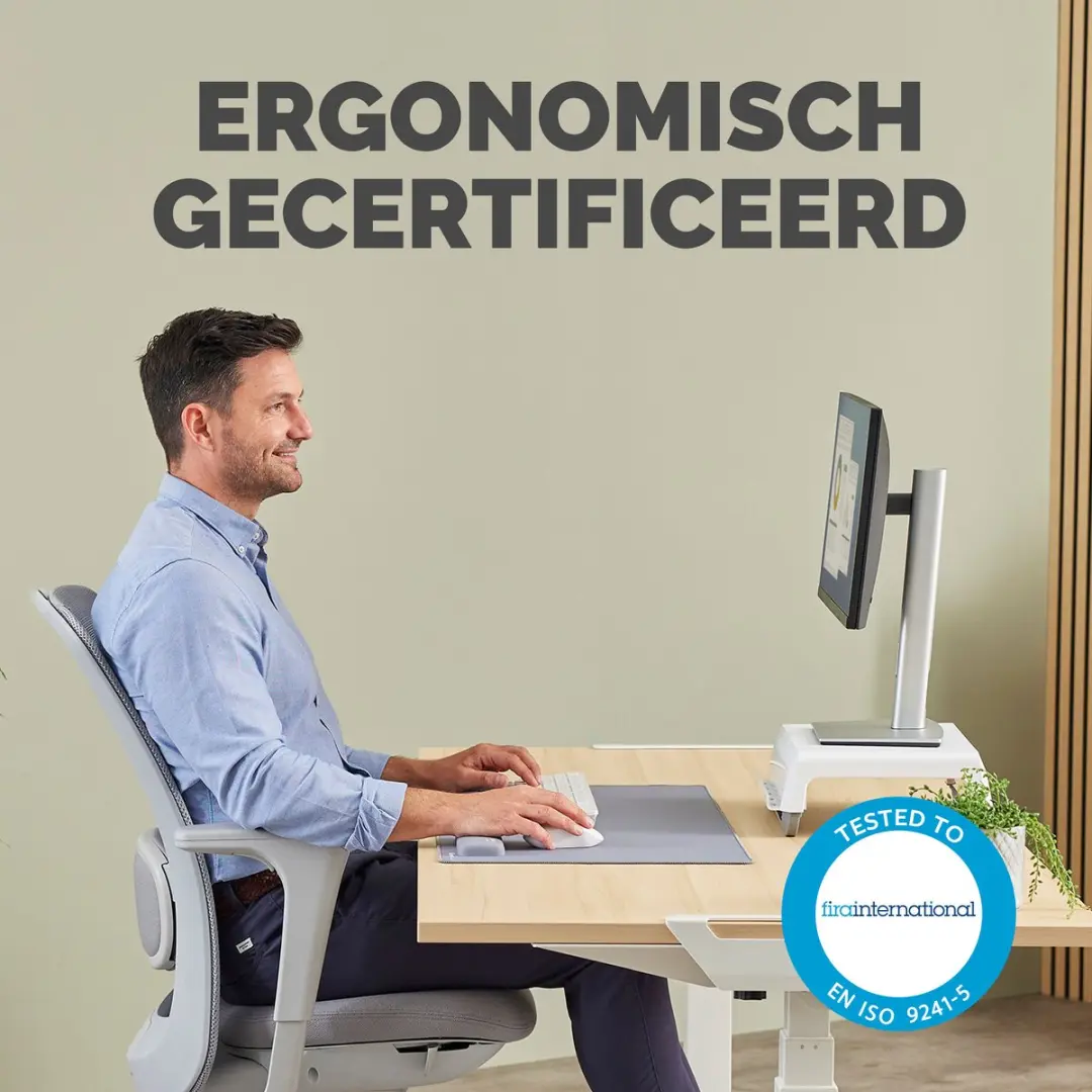 Fellowes Breyta Palm Polssteun 100142566 - Grijs - afbeelding 5 van 6