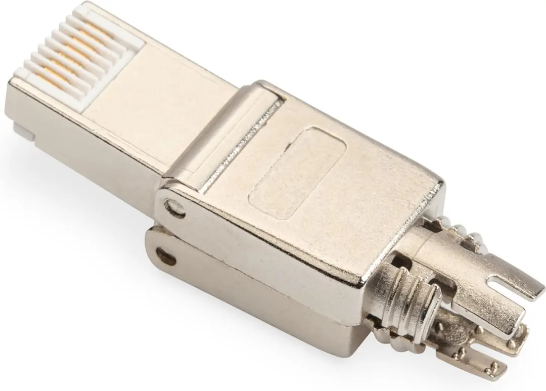 Digitus DN-93634 CAT 6A Veldstekker - RJ45 - Zilver