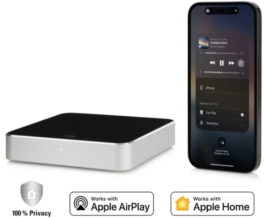 Elgato Eve Play Ethernet/WLAN Adapter 10EBR8701