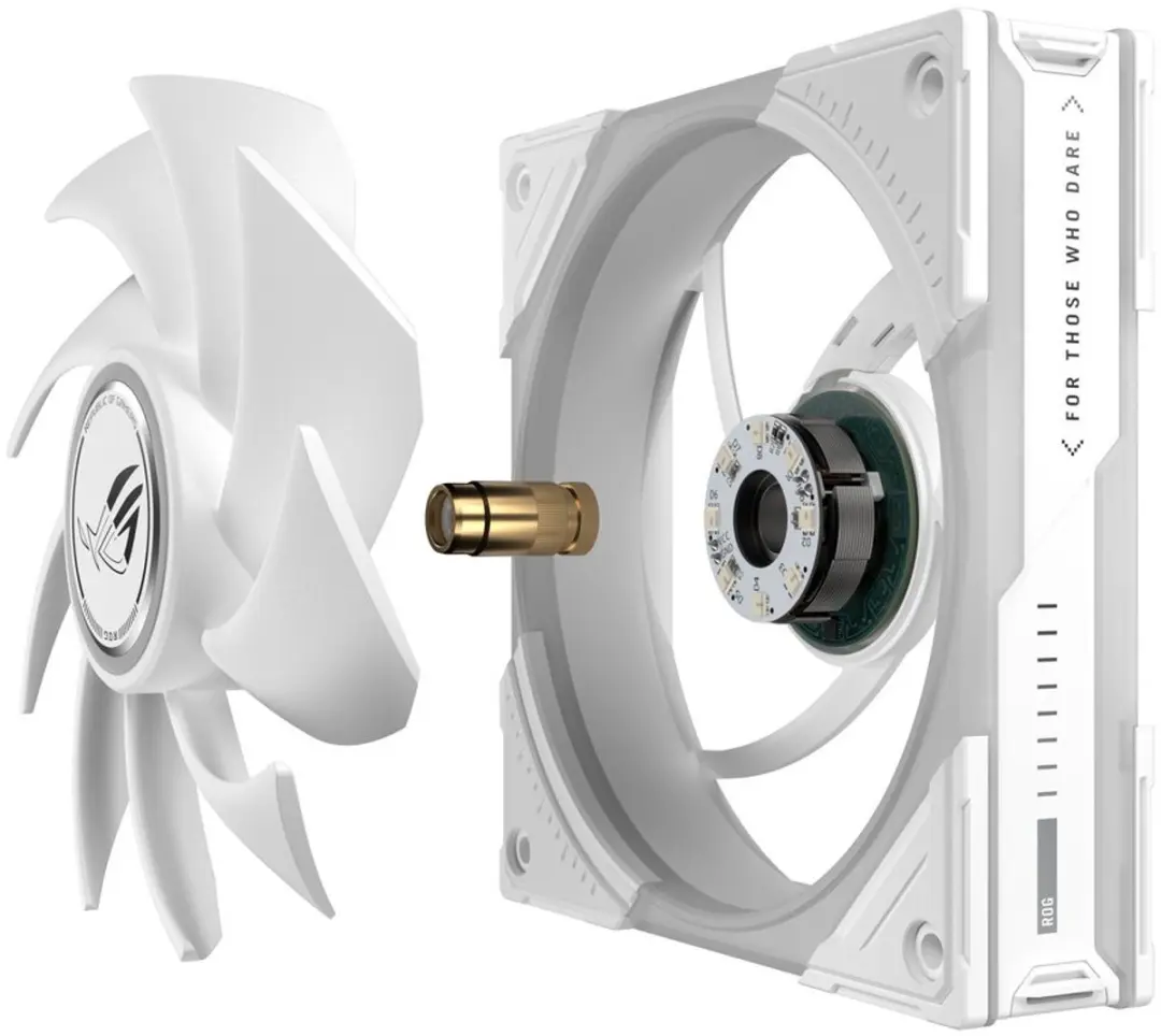 ASUS ROG Eurux GR120 ARGB Behuizingsventilator 120mm - 3 Stuks - Wit