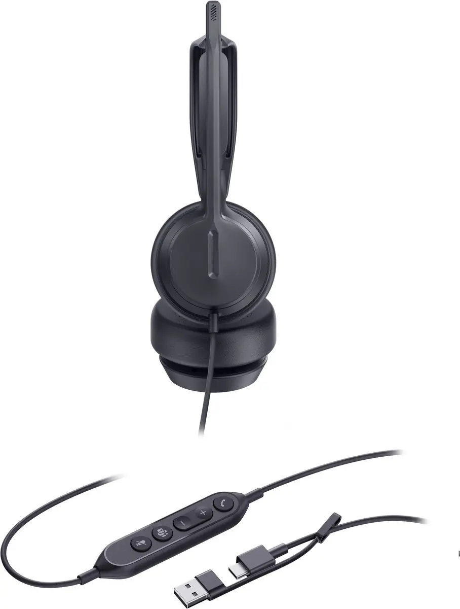 Yealink Dual Teams Headset - USB-C/A - Zwart