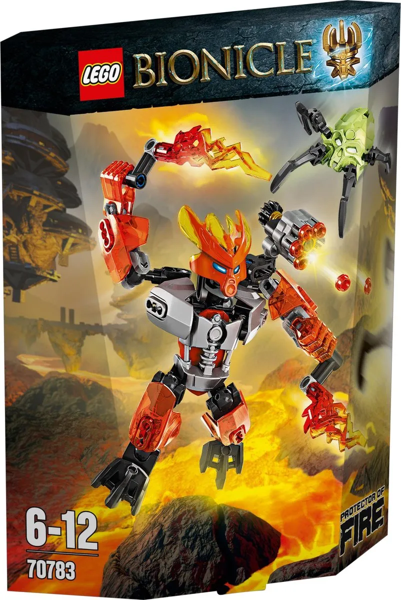 LEGO Bionicle Beschermer van het Vuur 70783 - 69 Onderdelen - afbeelding 2 van 4