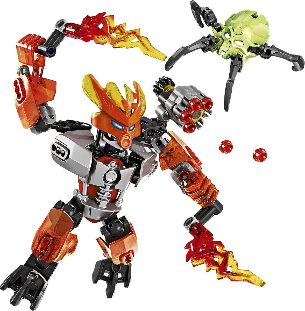 LEGO Bionicle Beschermer van het Vuur 70783 - 69 Onderdelen - afbeelding 3 van 4