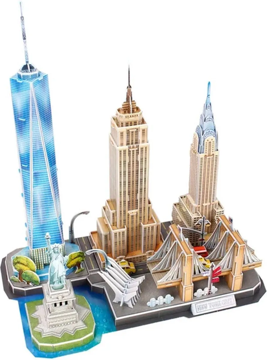 Revell New York Skyline 3D Puzzel 123 Stuks - Multi