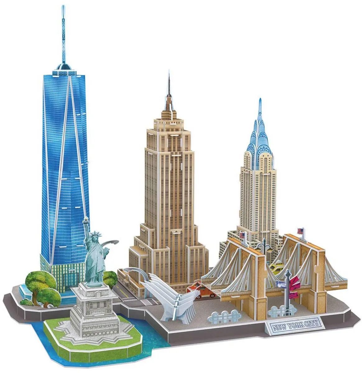 Revell New York Skyline 3D Puzzel 123 Stuks - Multi