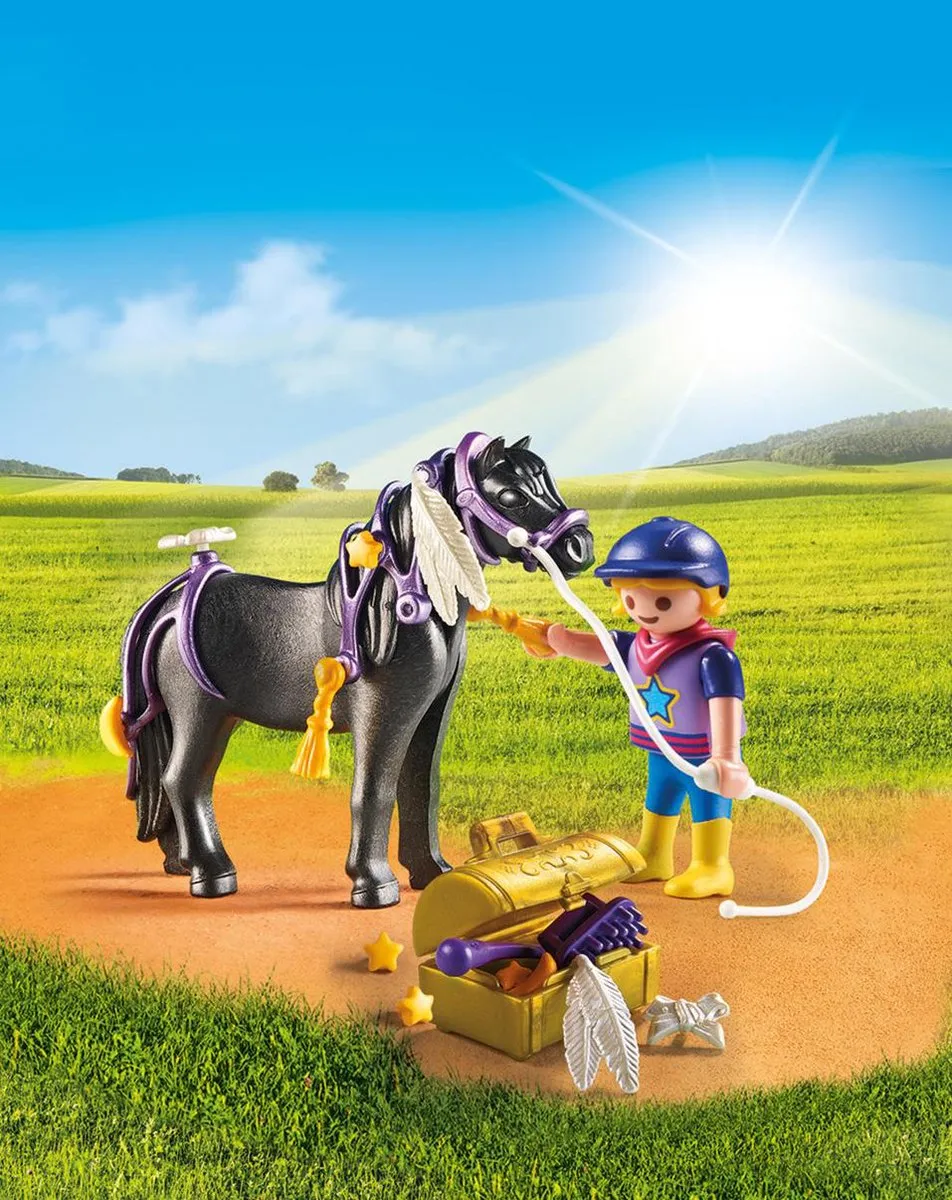 Playmobil Pony Versierpakket Ster 4008789069702 - Donker Grijs - afbeelding 2 van 6