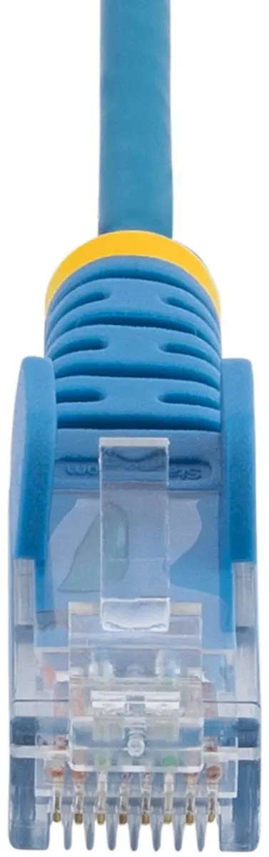Startech N6PAT25CMBLS UTP-kabel Cat6 - 25cm - Blauw - afbeelding 6 van 6