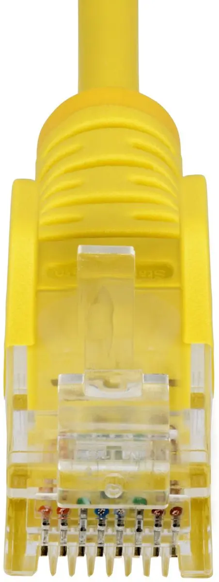Startech.com CAT6 Ethernet Kabel 25cm Geel - Snagless - afbeelding 6 van 6