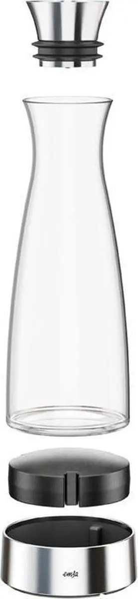 Emsa Waterkaraf Flow Slim 1L - Zilver - afbeelding 6 van 6