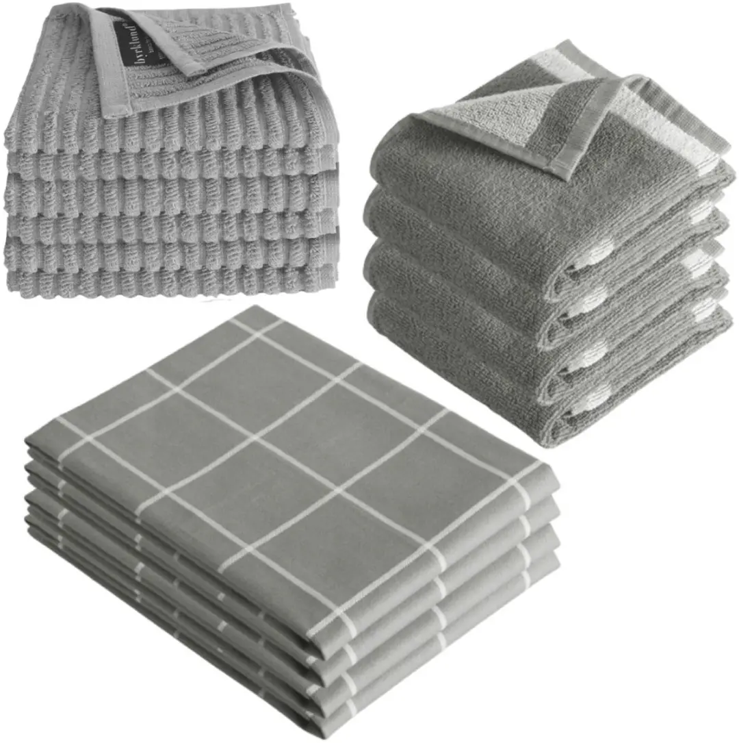 Byrklund Keukenset Clean & Dry Grijs