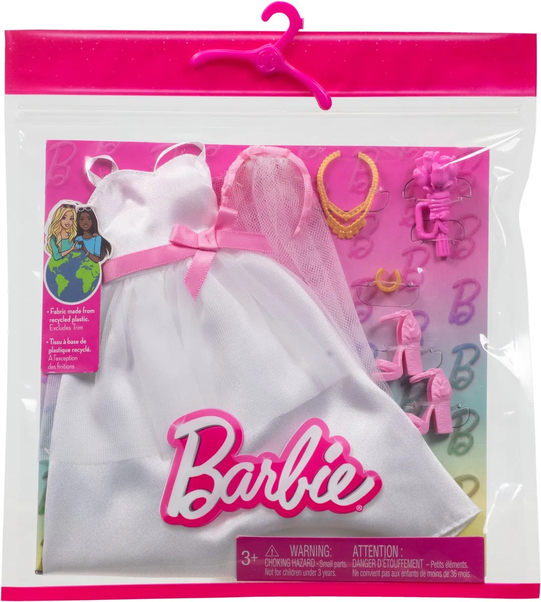 Mattel Barbie Modepop HWV76 - Blanc