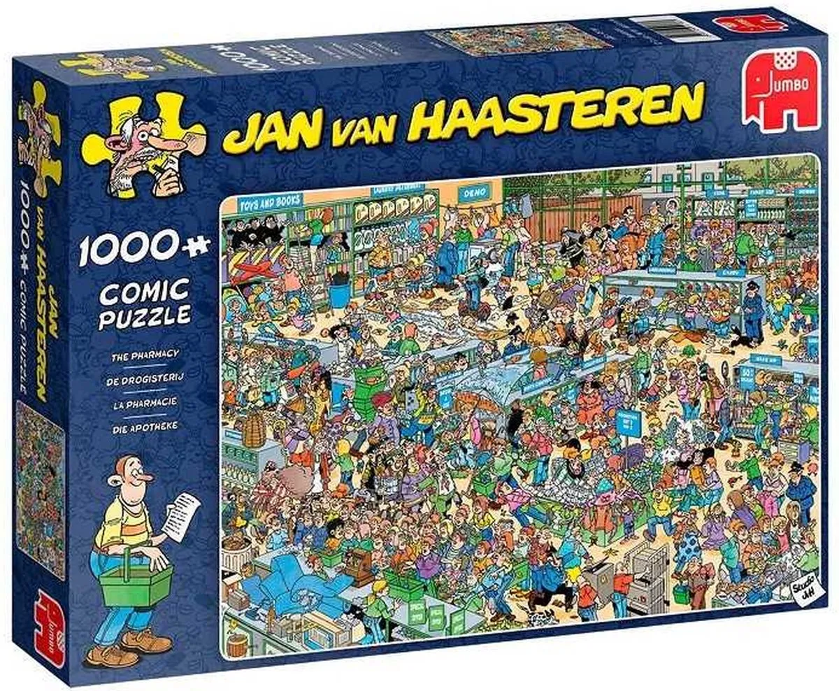 Jumbo Jan van Haasteren De Drogisterij Puzzel 1000 Stuks