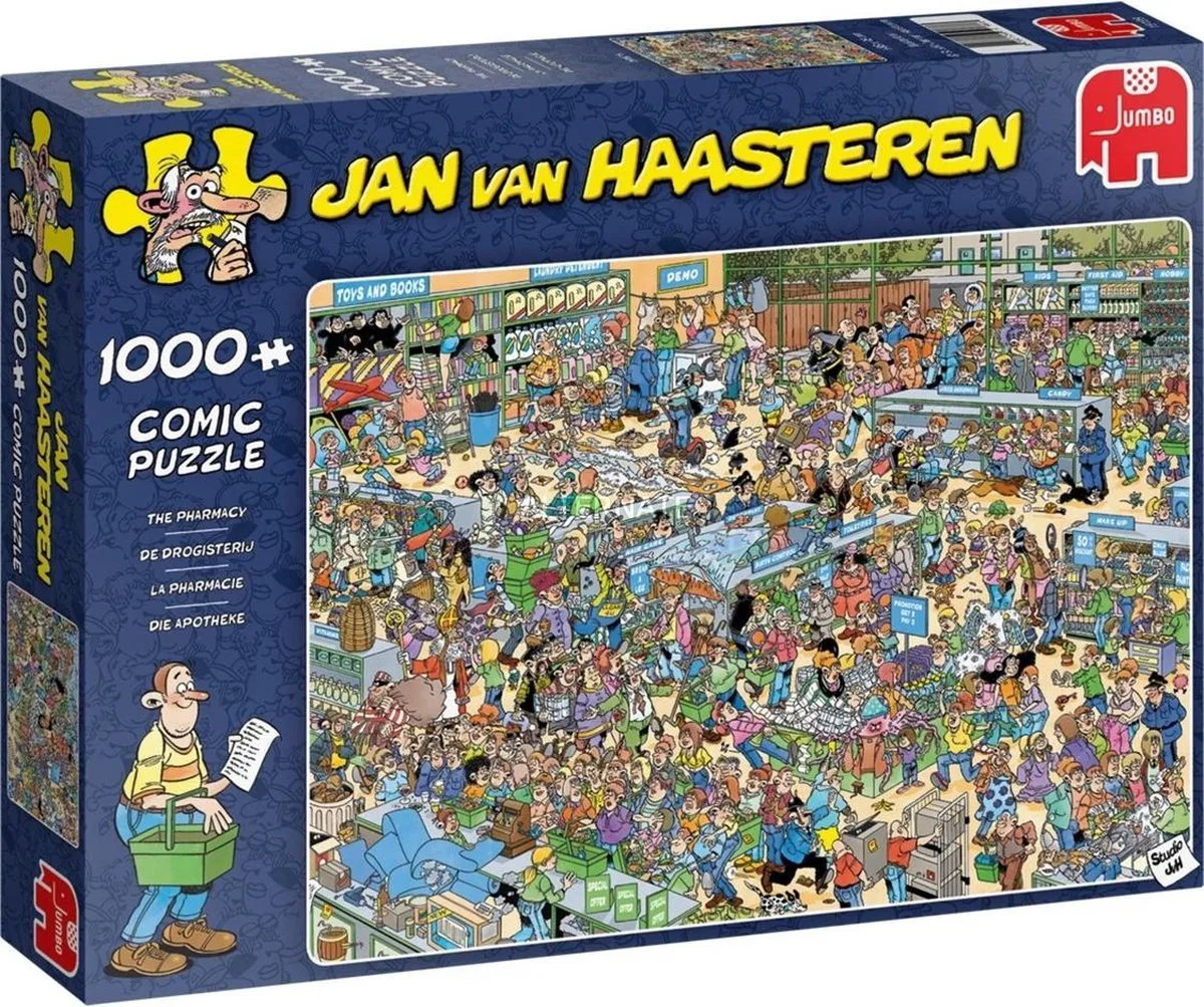 Jumbo Jan van Haasteren De Drogisterij Puzzel 1000 Stuks - Multicolor