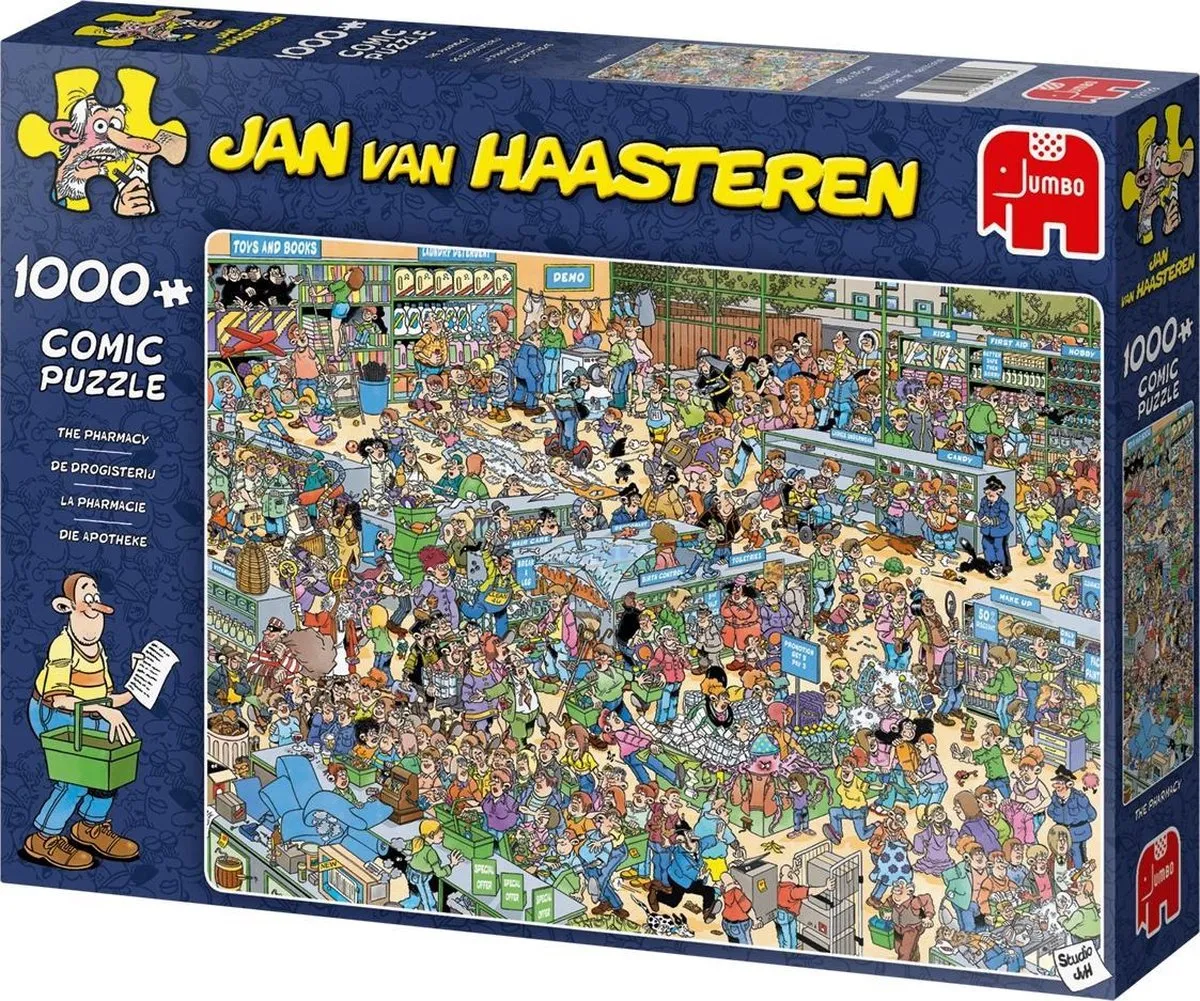 Jumbo Jan van Haasteren De Drogisterij Puzzel 1000 Stuks - Multicolor