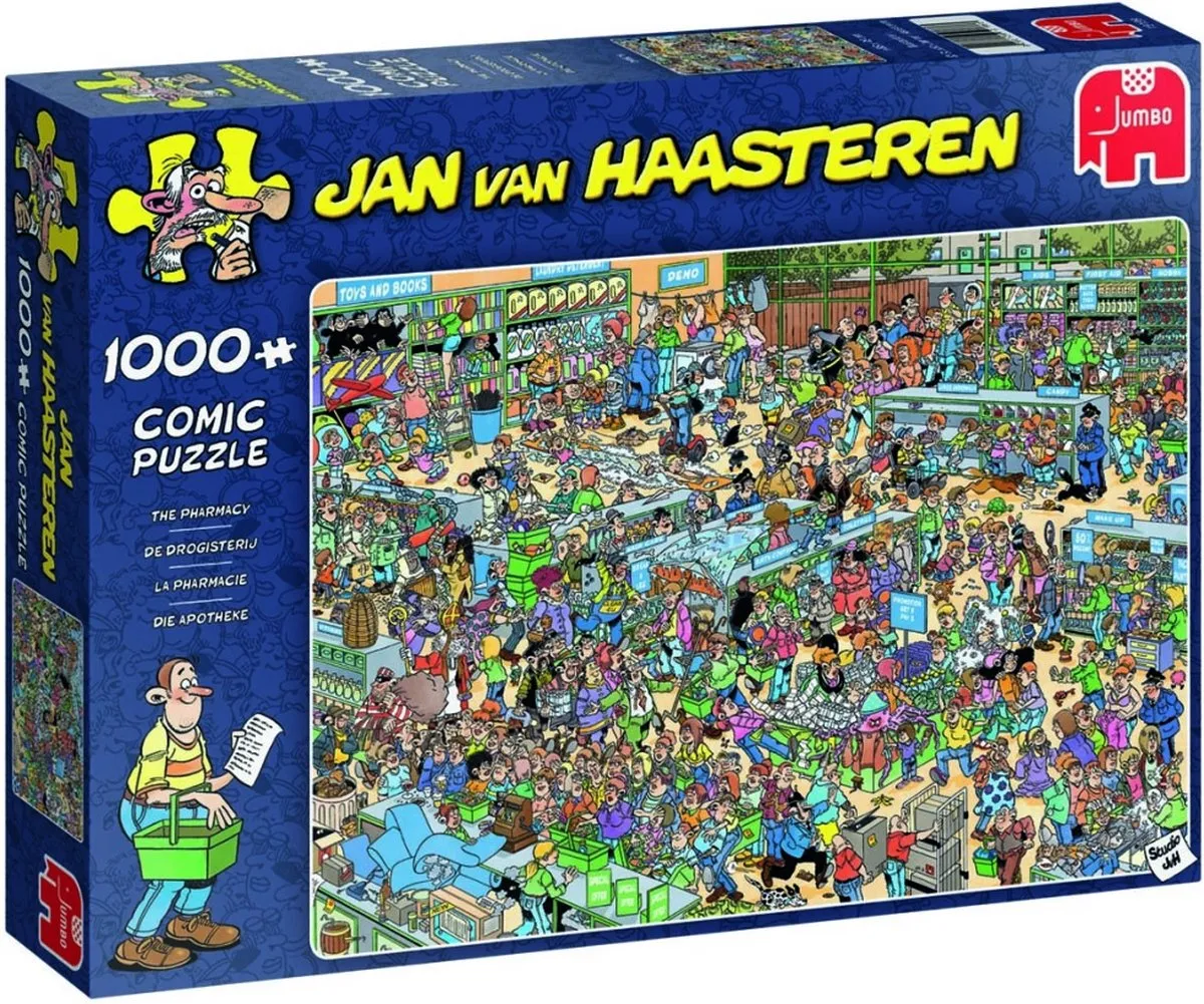 Jumbo Jan van Haasteren De Drogisterij Puzzel 1000 Stuks - Multicolor