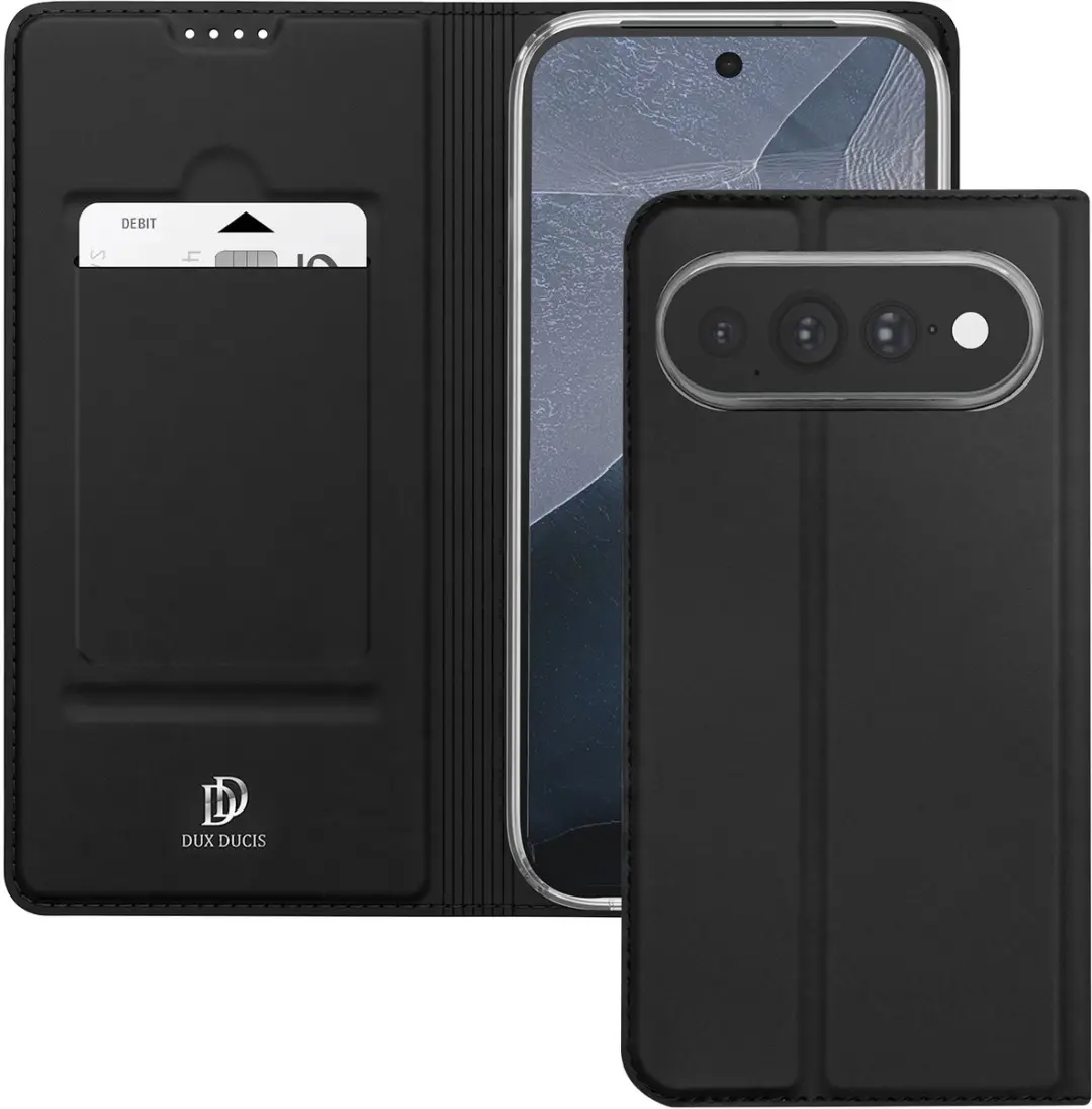 Dux Ducis, Hoesje Google Pixel 11 Pro XL Soft-touch met Standaard en Pasjeshoude