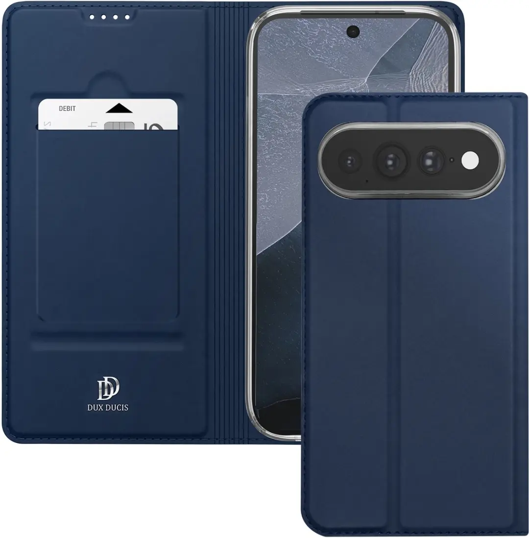 Dux Ducis, Hoesje voor Google Pixel 11 Pro XL Soft-touch met Stand en Pasjeshoud