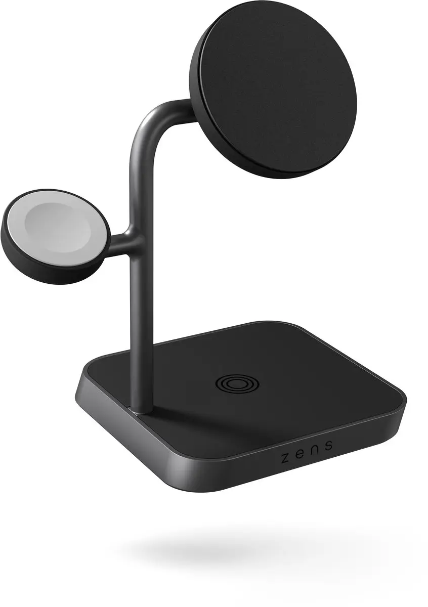 Zens Office Charger Pro 3 draadloos oplaadstation 3× Qi 15 W Apple Watch iPhone