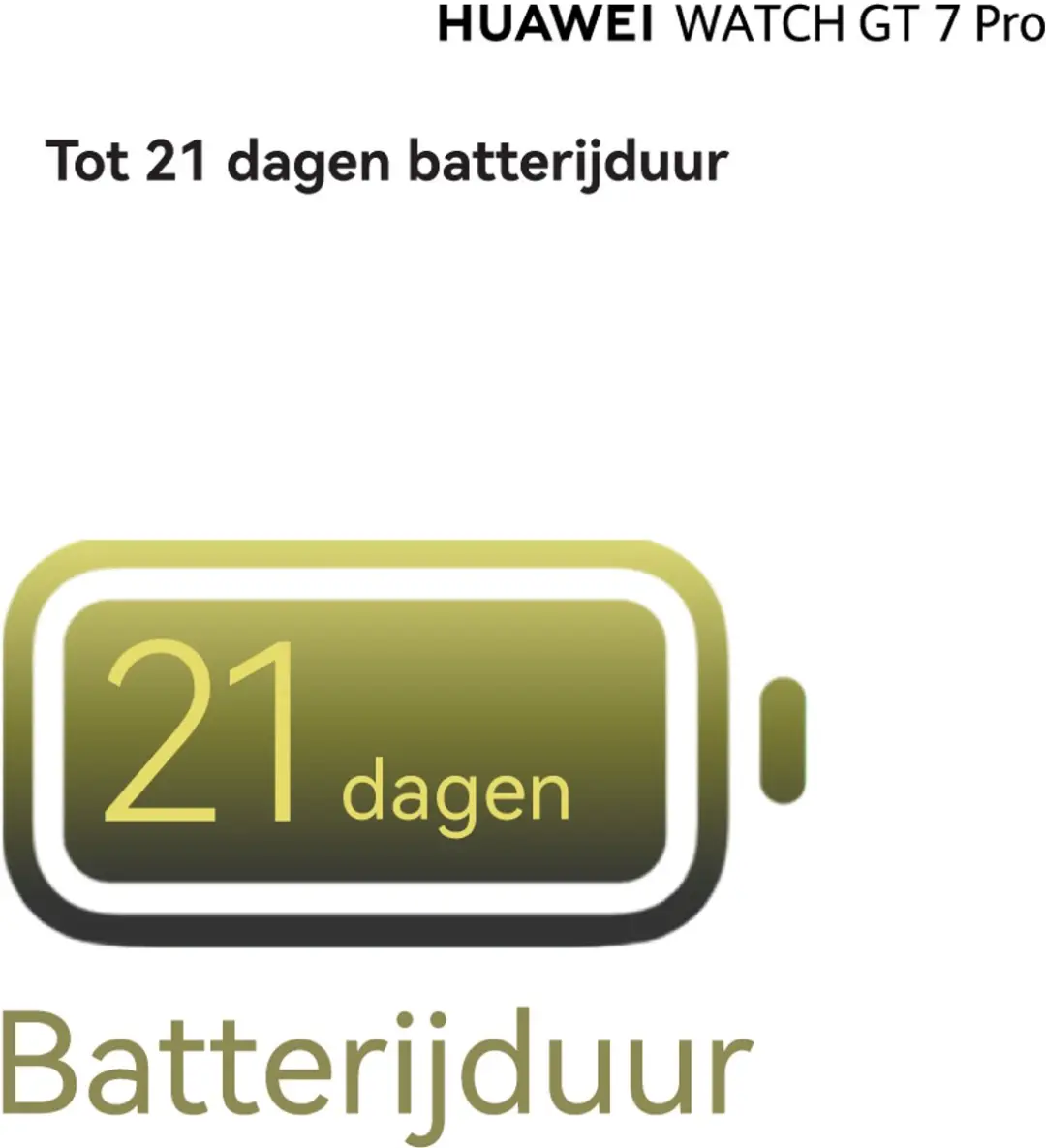 Huawei Watch GT 7 Pro 46mm - Geel