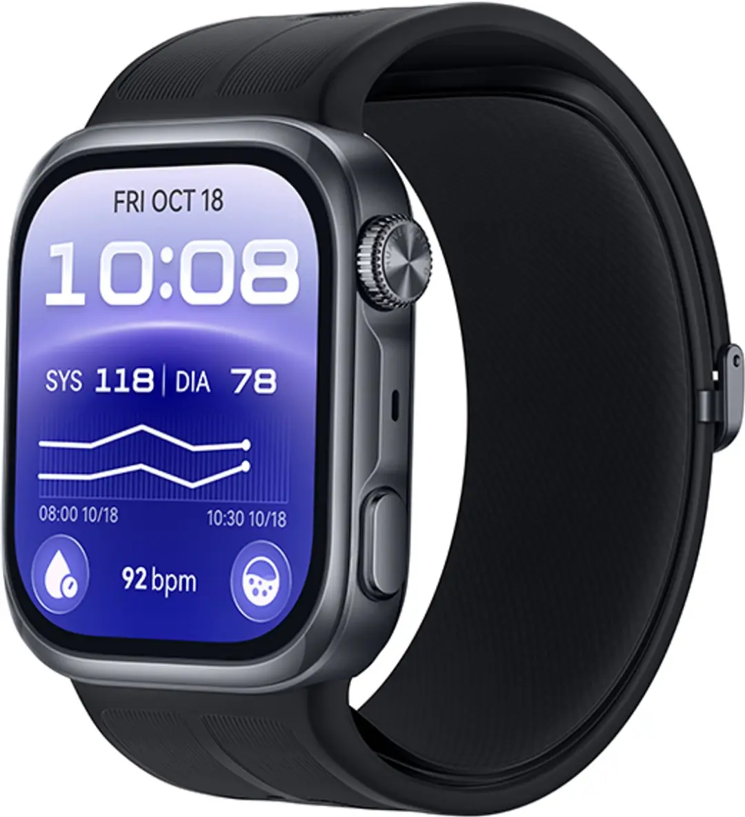 Huawei Watch D3 Smartwatch - 46mm - ECG & Bloeddrukmeter - Zwart