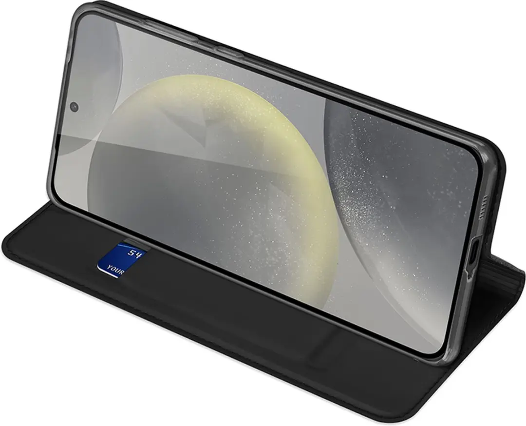 Dux Ducis Telefoonhoesje Samsung Galaxy S25 Plus - Book Case - Zwart