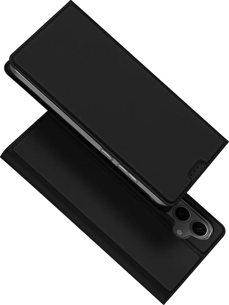 Dux Ducis Telefoonhoesje Samsung Galaxy S25 Plus - Book Case - Zwart