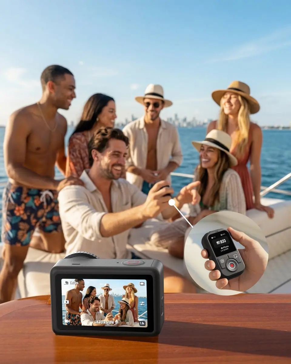 Telesin T13 Bluetooth Remote S5-RMT-03-TDJ - Zwart