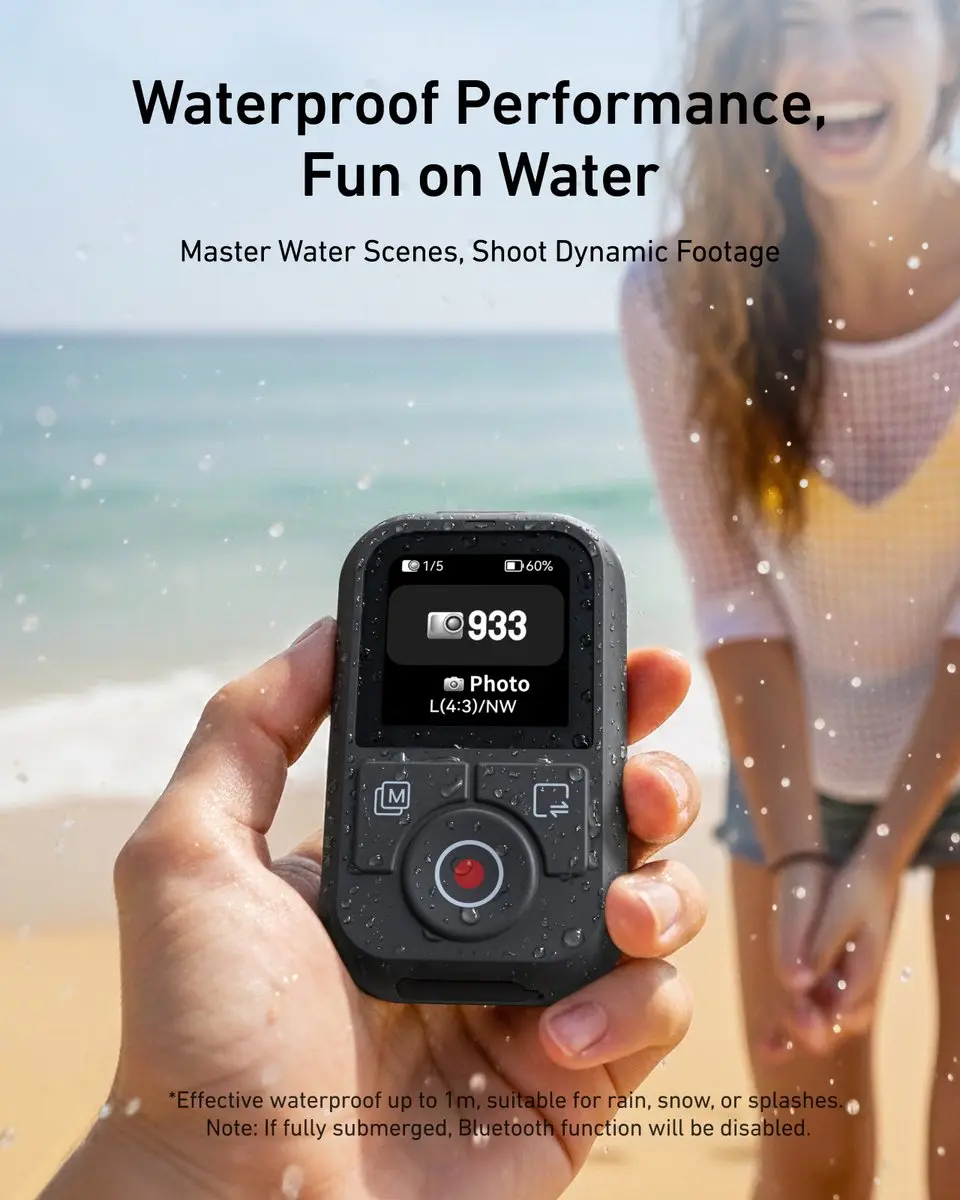 Telesin T13 Bluetooth Remote S5-RMT-03-TDJ - Zwart