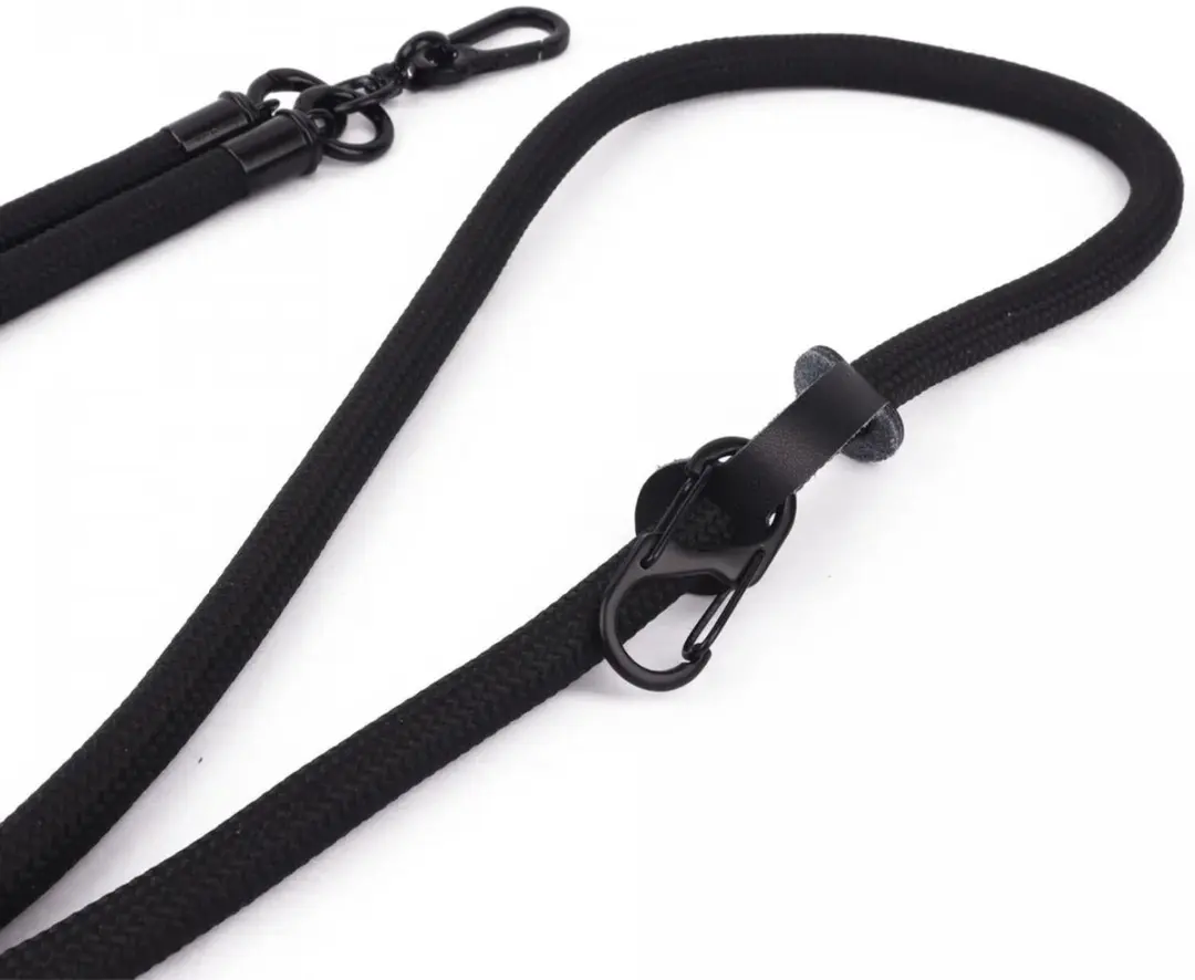HappyCase Telefoonkoord Polsbandje 120cm - Zwart - afbeelding 6 van 6
