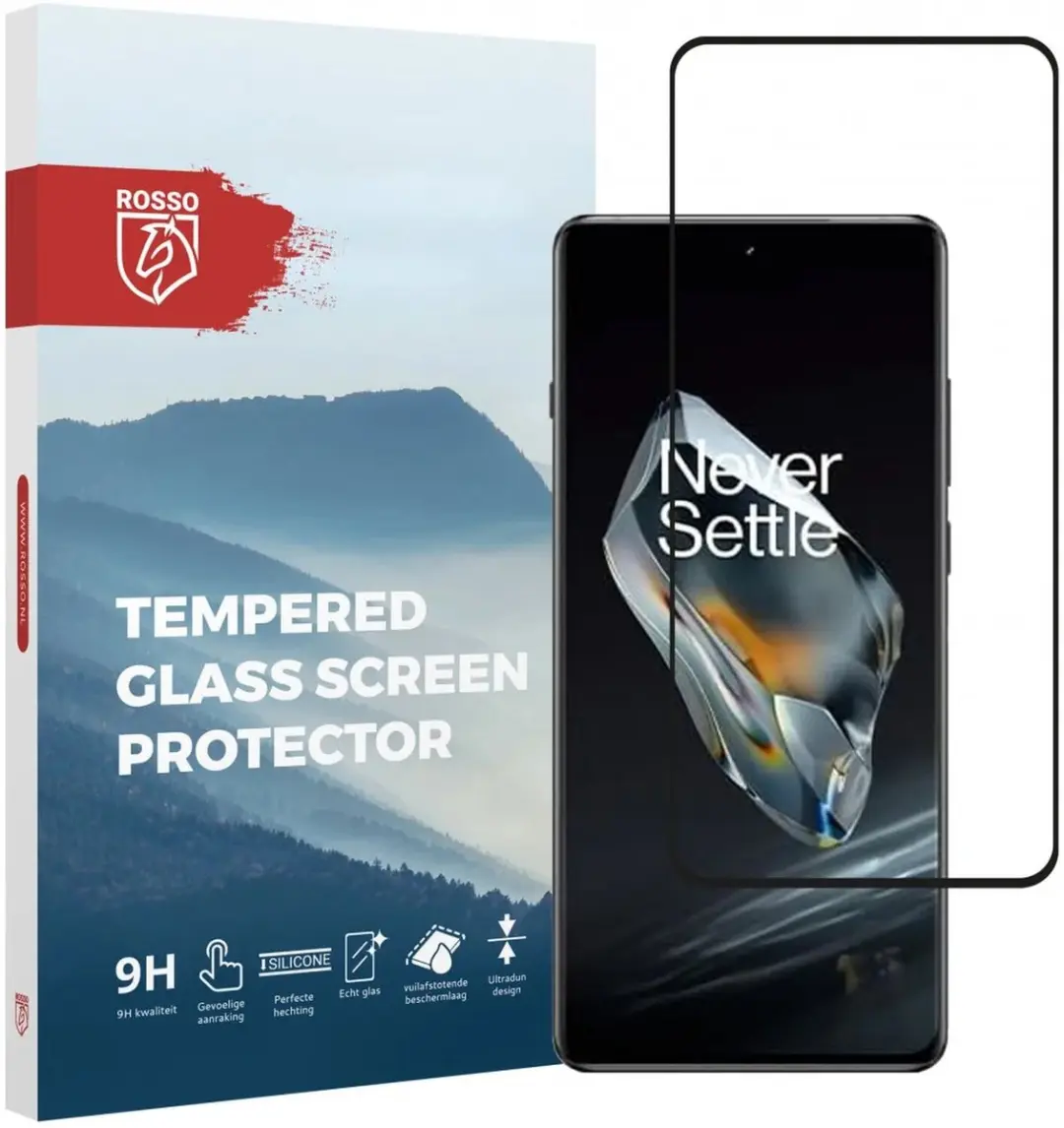 Rosso 9H Tempered Glass Screen Protector Geschikt voor OnePlus 12