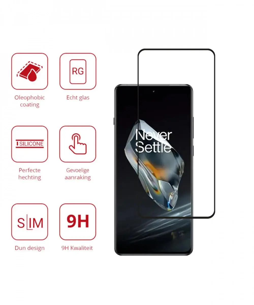 Rosso 9H Tempered Glass OnePlus 12 Schermbeschermer - afbeelding 6 van 6