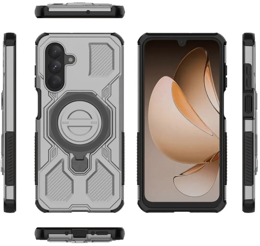 Samsung Galaxy A26 Hoesje met MagSafe Kickstand - Grijs