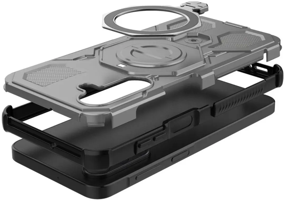 Samsung Galaxy A26 Hoesje met MagSafe Kickstand - Grijs