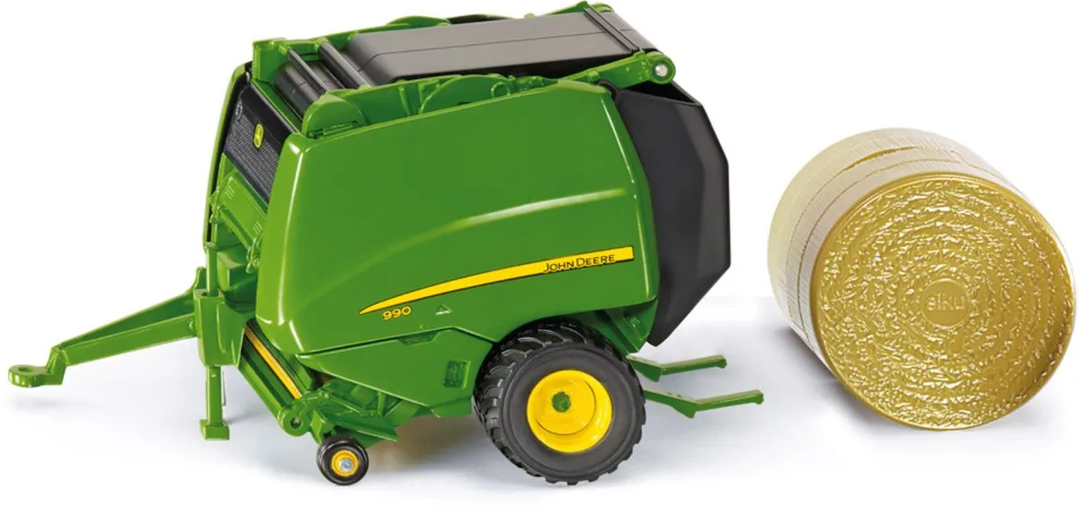 SIKU 2465 John Deere 990 Balenpers 1:32 - Metaal/Kunststof - Groen