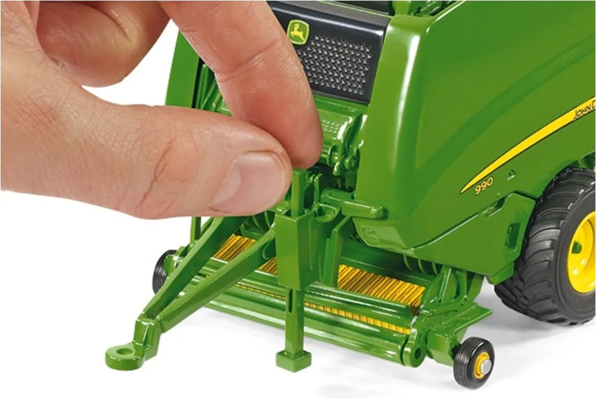SIKU 2465 John Deere 990 Balenpers 1:32 - Metaal/Kunststof - Groen