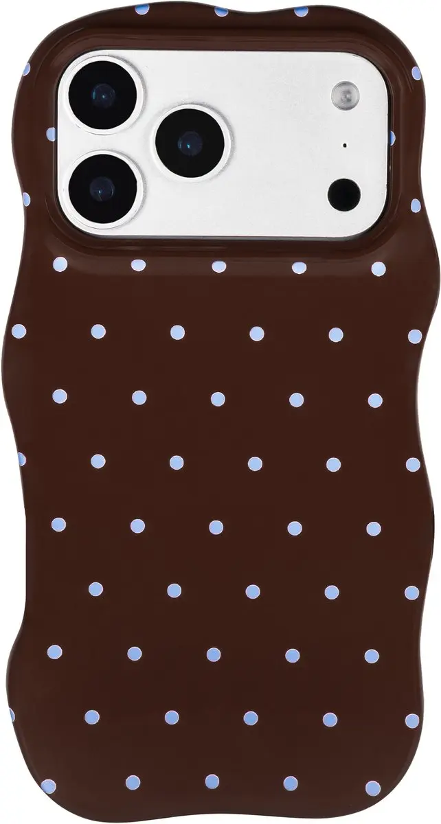 Selencia Hoesje iPhone 17 Pro Max Wavy Backcover