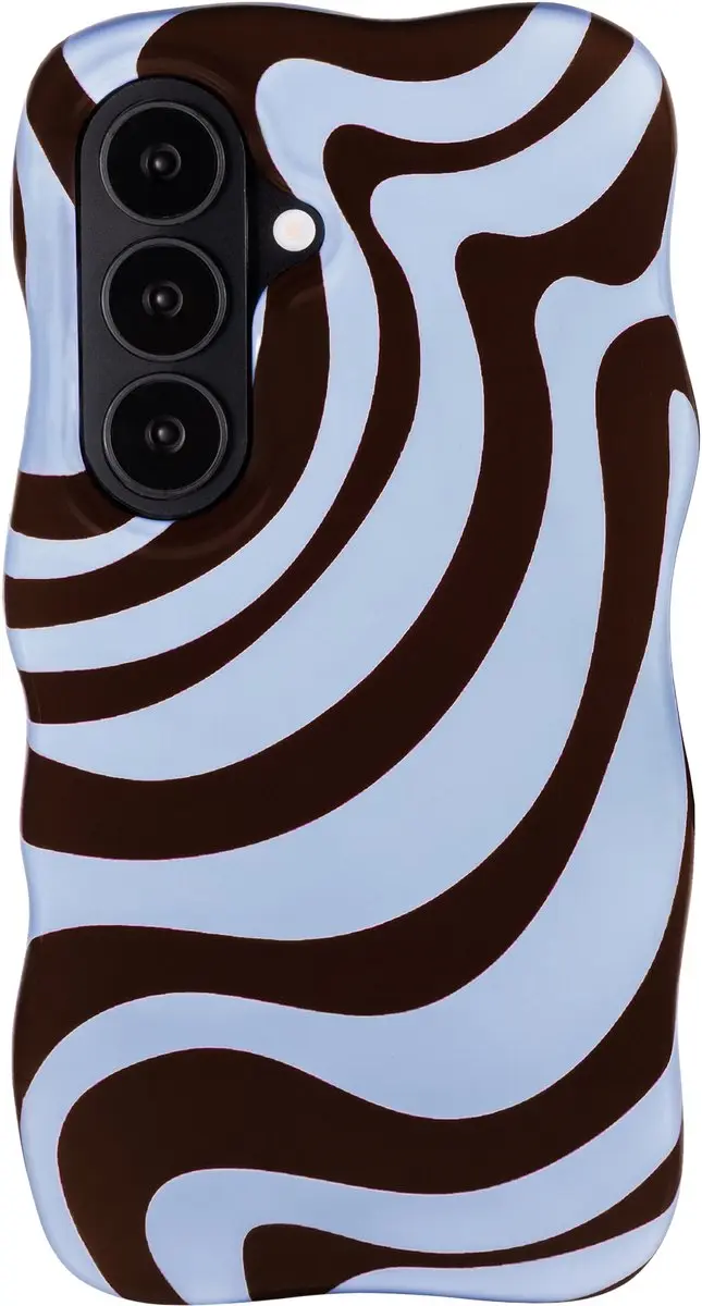 Selencia Hoesje Samsung Galaxy S26 Dream Swirl Chocolate