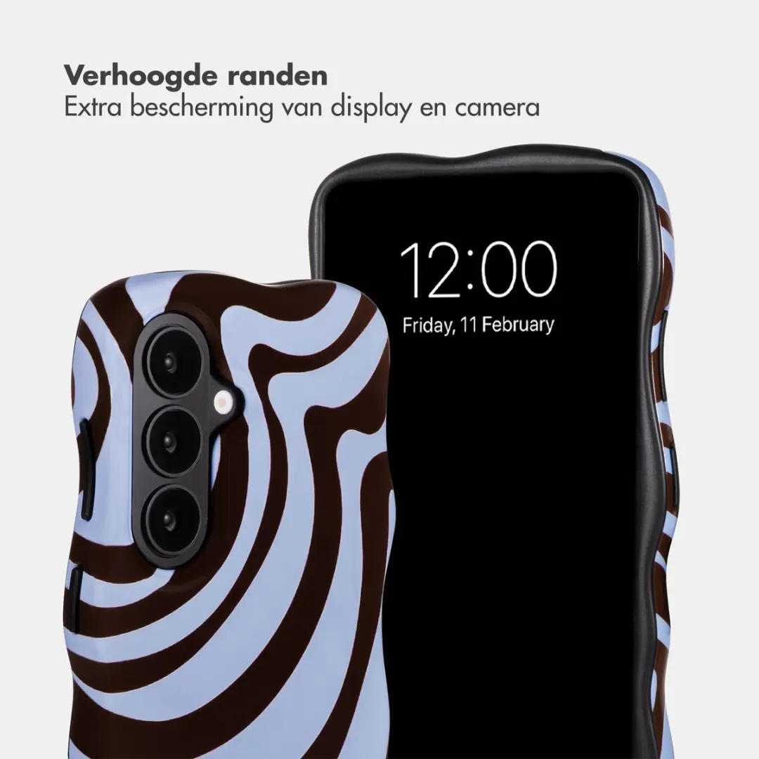 Selencia Hoesje Samsung Galaxy S26 Dream Swirl Chocolate - MagSafe - afbeelding 6 van 6