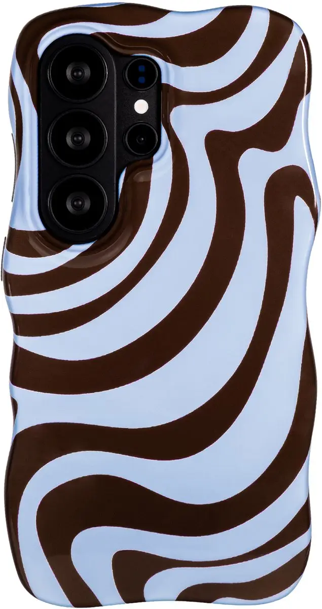 Selencia Hoesje Samsung Galaxy S26 Ultra Dream Swirl Chocolate