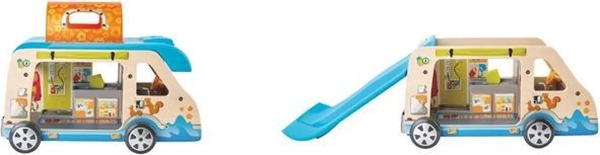 Hape Abenteuer-Van Poppenhuispop - 2 Poppen - afbeelding 6 van 6